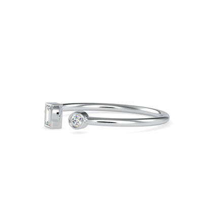 Eurydice Baguette Diamond Ring