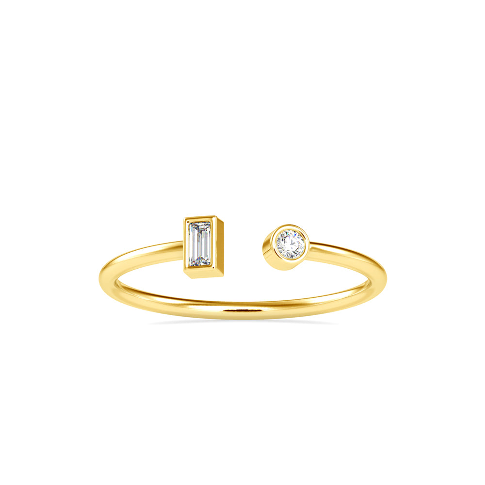 Eurydice Baguette Diamond Ring