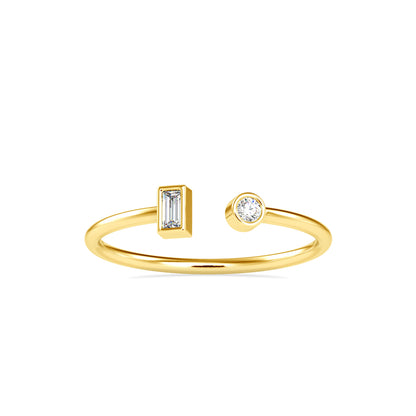 Eurydice Baguette Diamond Ring