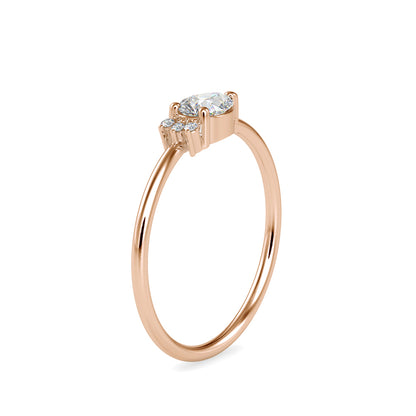 Briseis Pear Diamond Ring