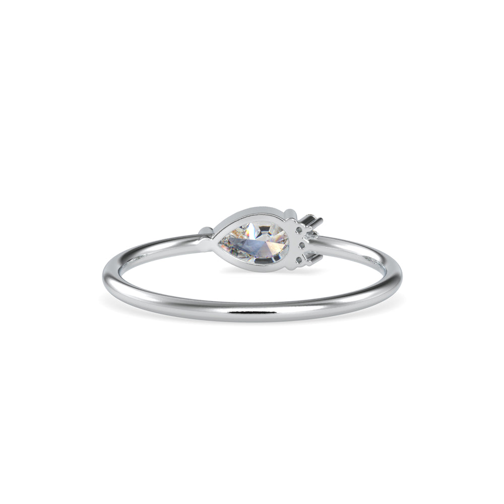 Briseis Pear Diamond Ring