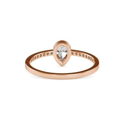 Leaonidas Pear Diamond Ring