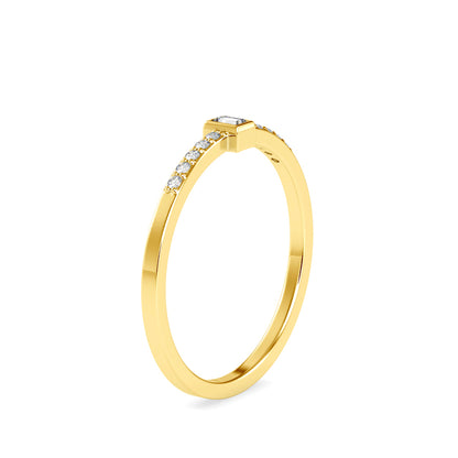 Baguette Persian Diamond Ring