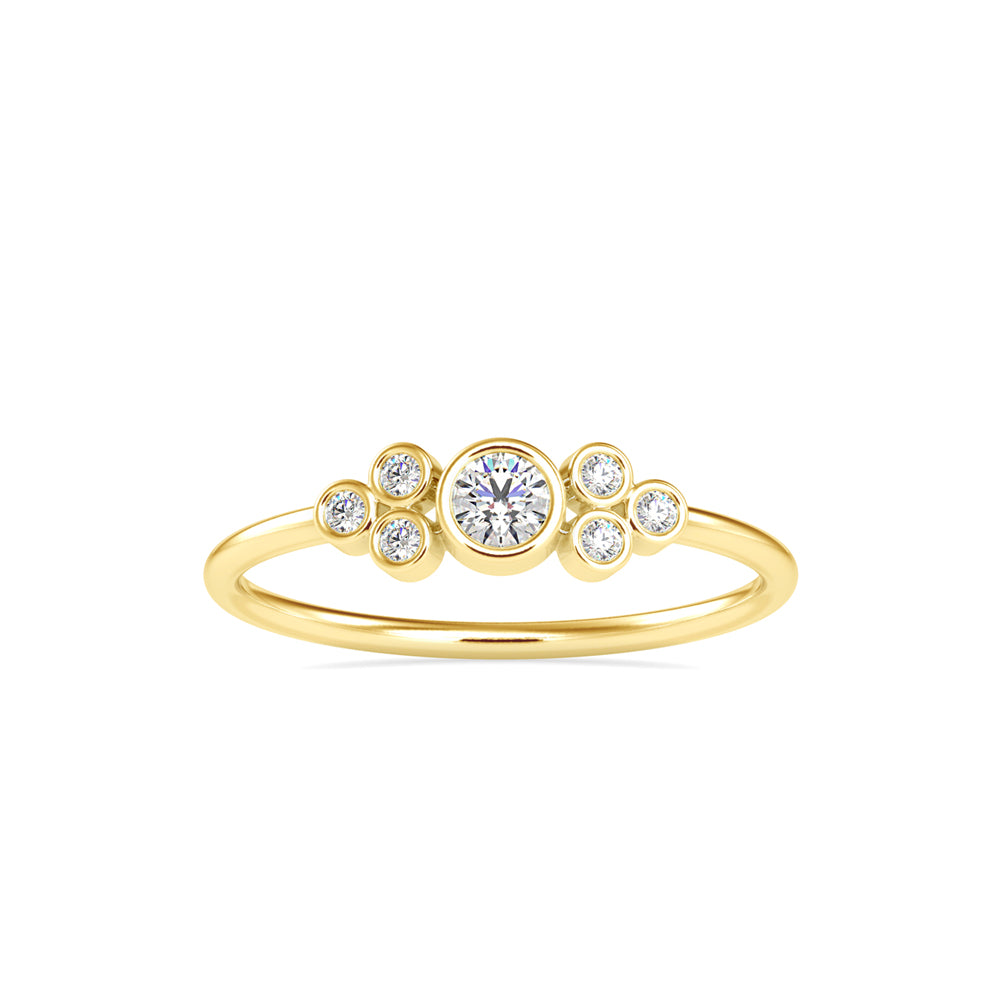 Stelios delicate diamond ring