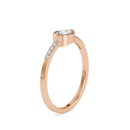 Gorgo Pear Diamond Ring