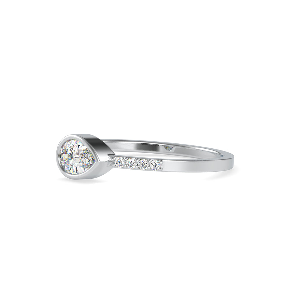 Gorgo Pear Diamond Ring