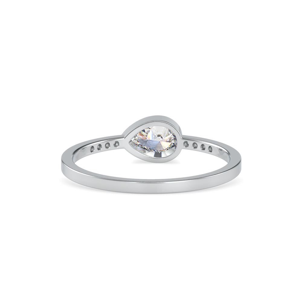 Gorgo Pear Diamond Ring