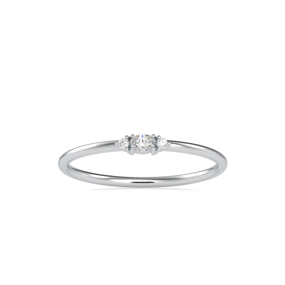 olympias Three Stone Diamond Ring