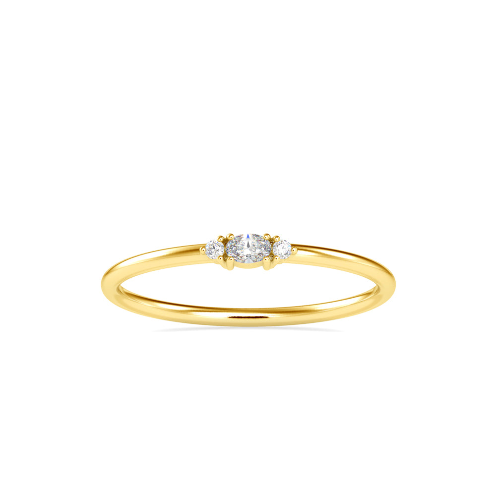 olympias Three Stone Diamond Ring