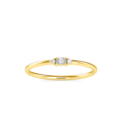 olympias Three Stone Diamond Ring