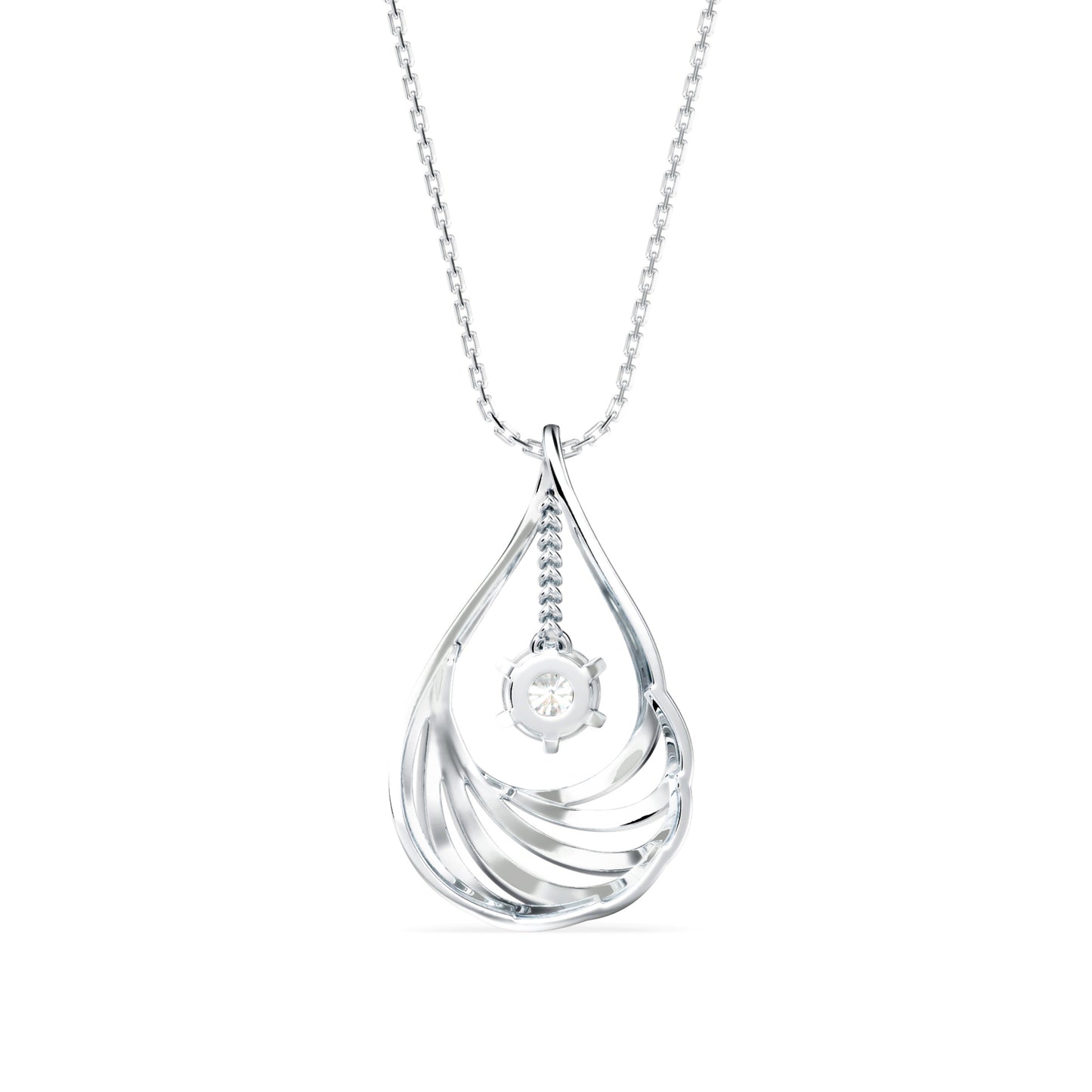 Clethra Diamond Pendant