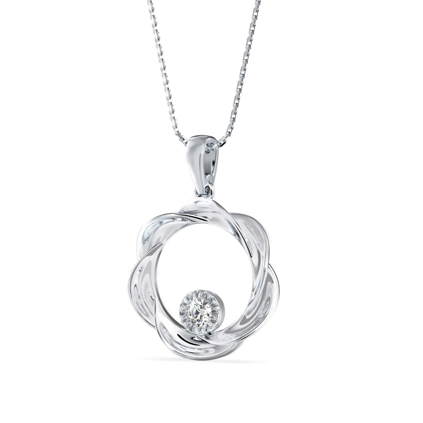 Viola Charm Diamond pendant