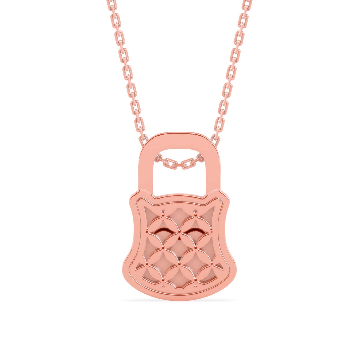 Yoke Heart Diamond Pendant