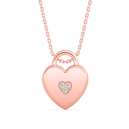 Exalt Heart Diamond Pendant