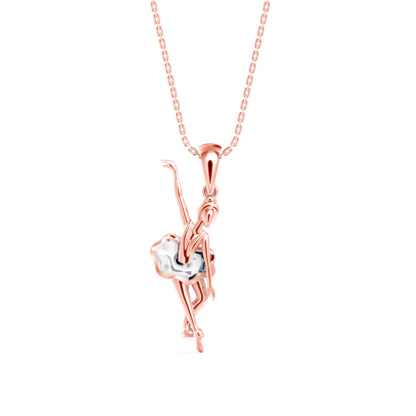 Coryphee Charm Diamond Pendant