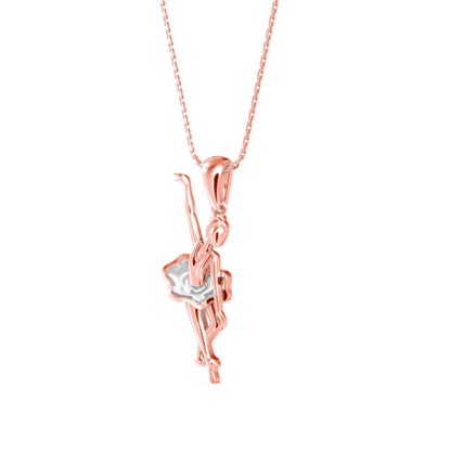 Coryphee Charm Diamond Pendant