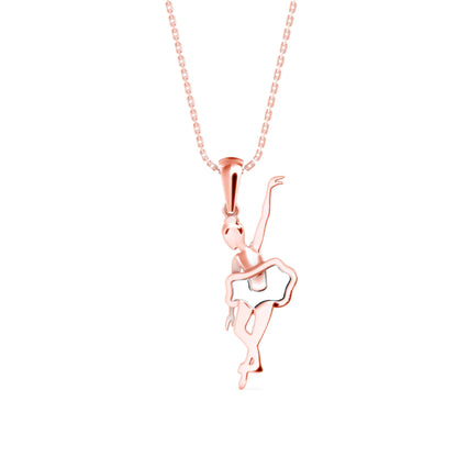 Coryphee Charm Diamond Pendant