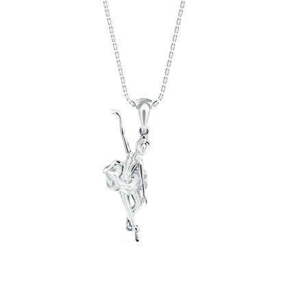 Coryphee Charm Diamond Pendant