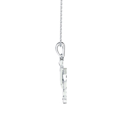 Coryphee Charm Diamond Pendant