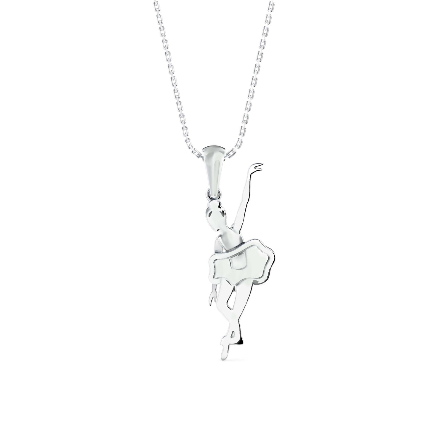 Coryphee Charm Diamond Pendant