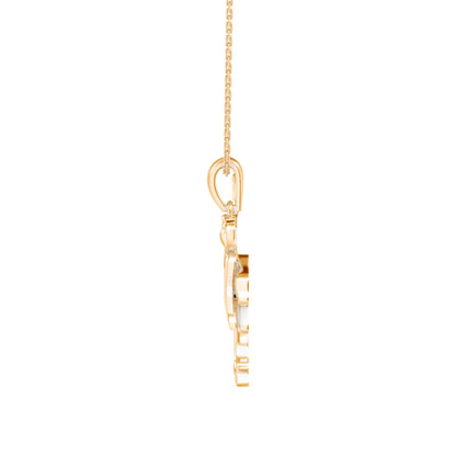 Coryphee Charm Diamond Pendant