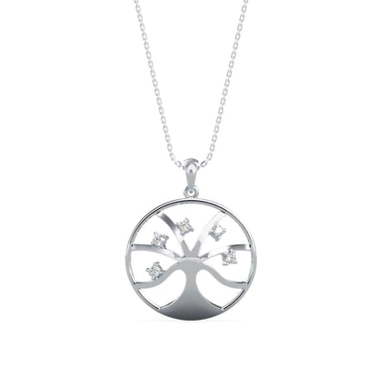 Scatter Charm Diamond Pendant