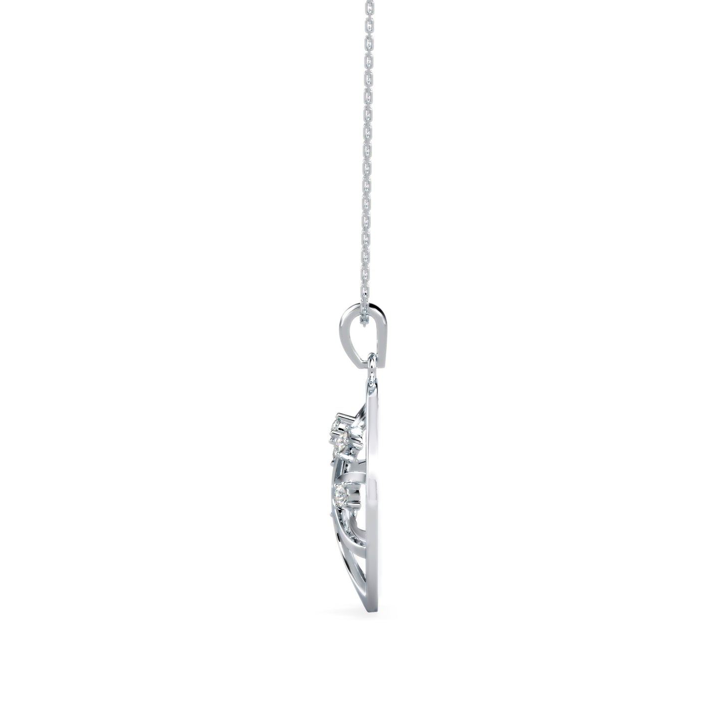 Scatter Charm Diamond Pendant