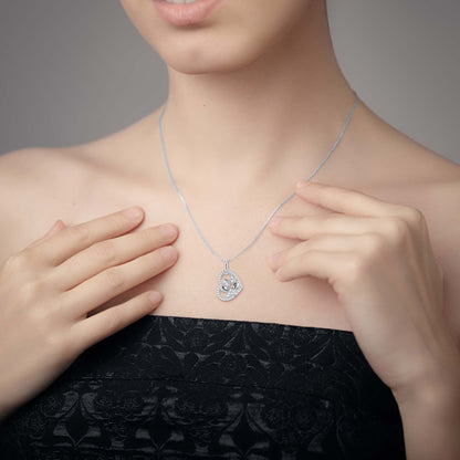 Amiable Heart Diamond Pendant