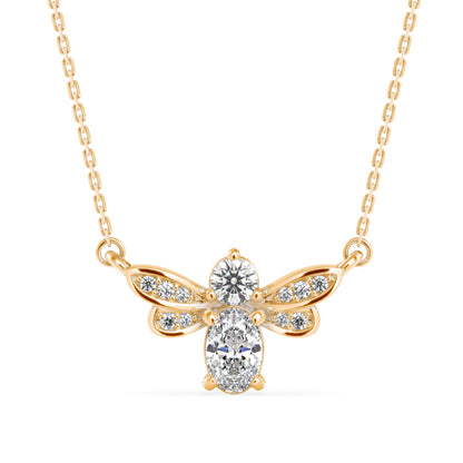 HoneyBee Diamond Pendant