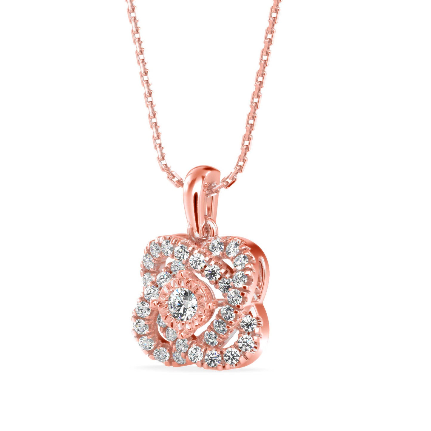 Techie Diamond Pendant