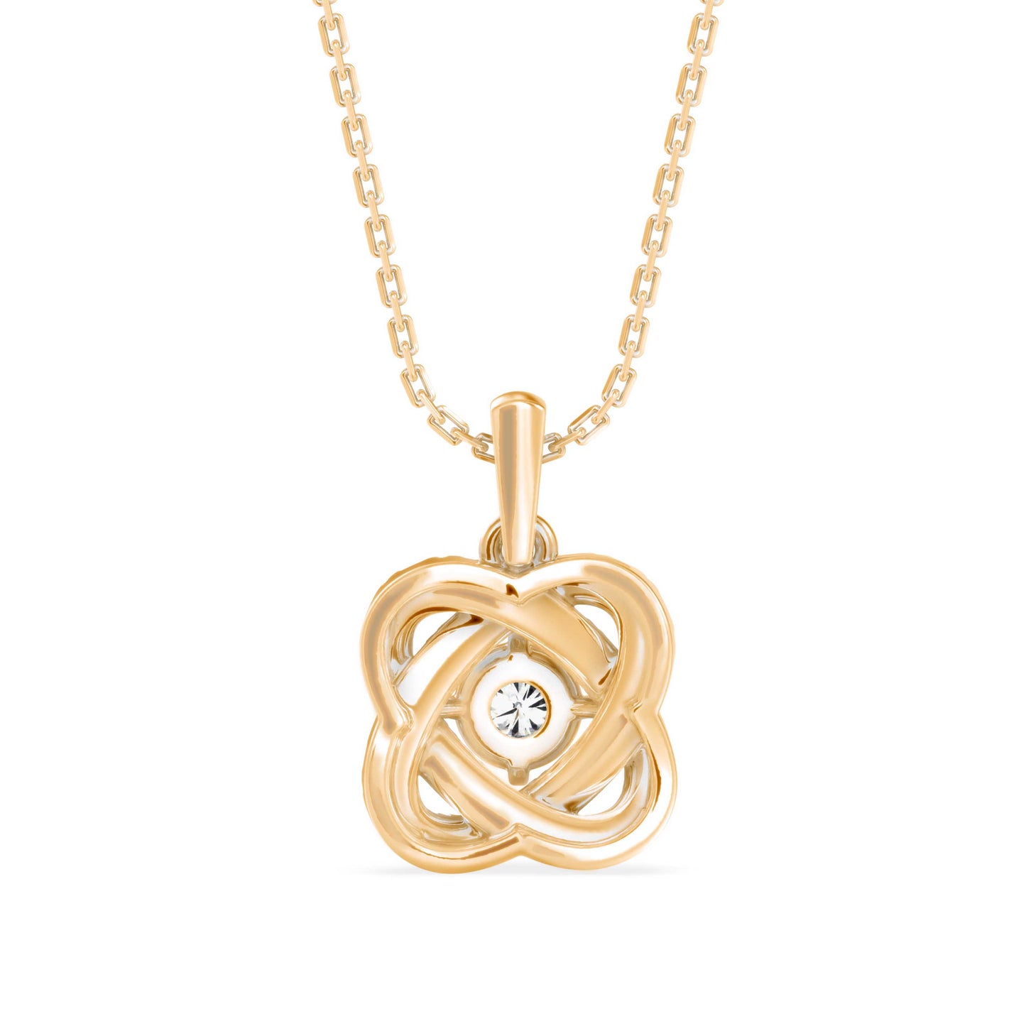 Techie Diamond Pendant