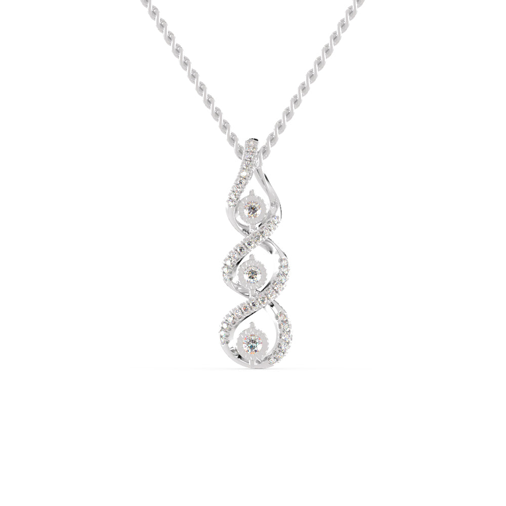 Noble Light Diamond Pendant