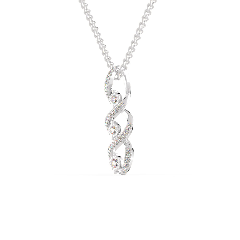 Noble Light Diamond Pendant