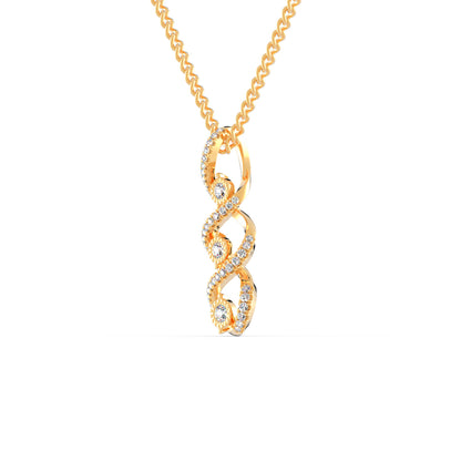 Noble Light Diamond Pendant