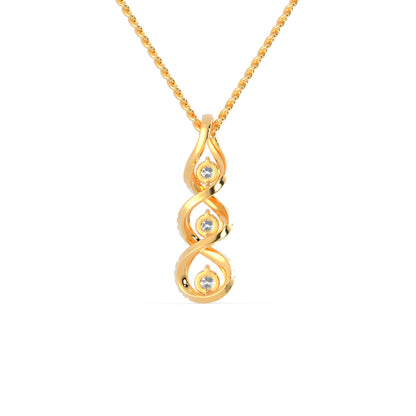 Noble Light Diamond Pendant