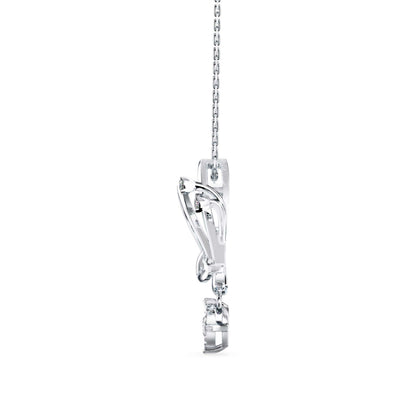 Orderly Charm Diamond Pendant