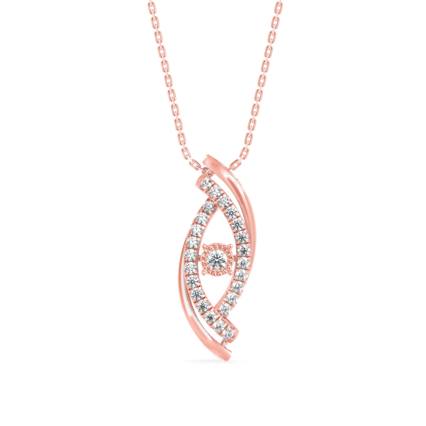 Ezra Diamond Charm Pendant