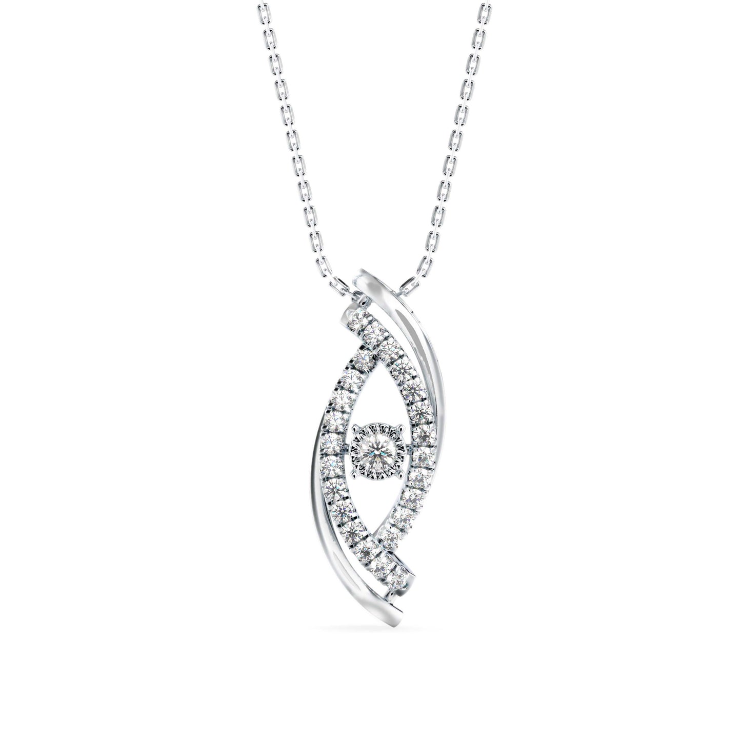 Ezra Diamond Charm Pendant