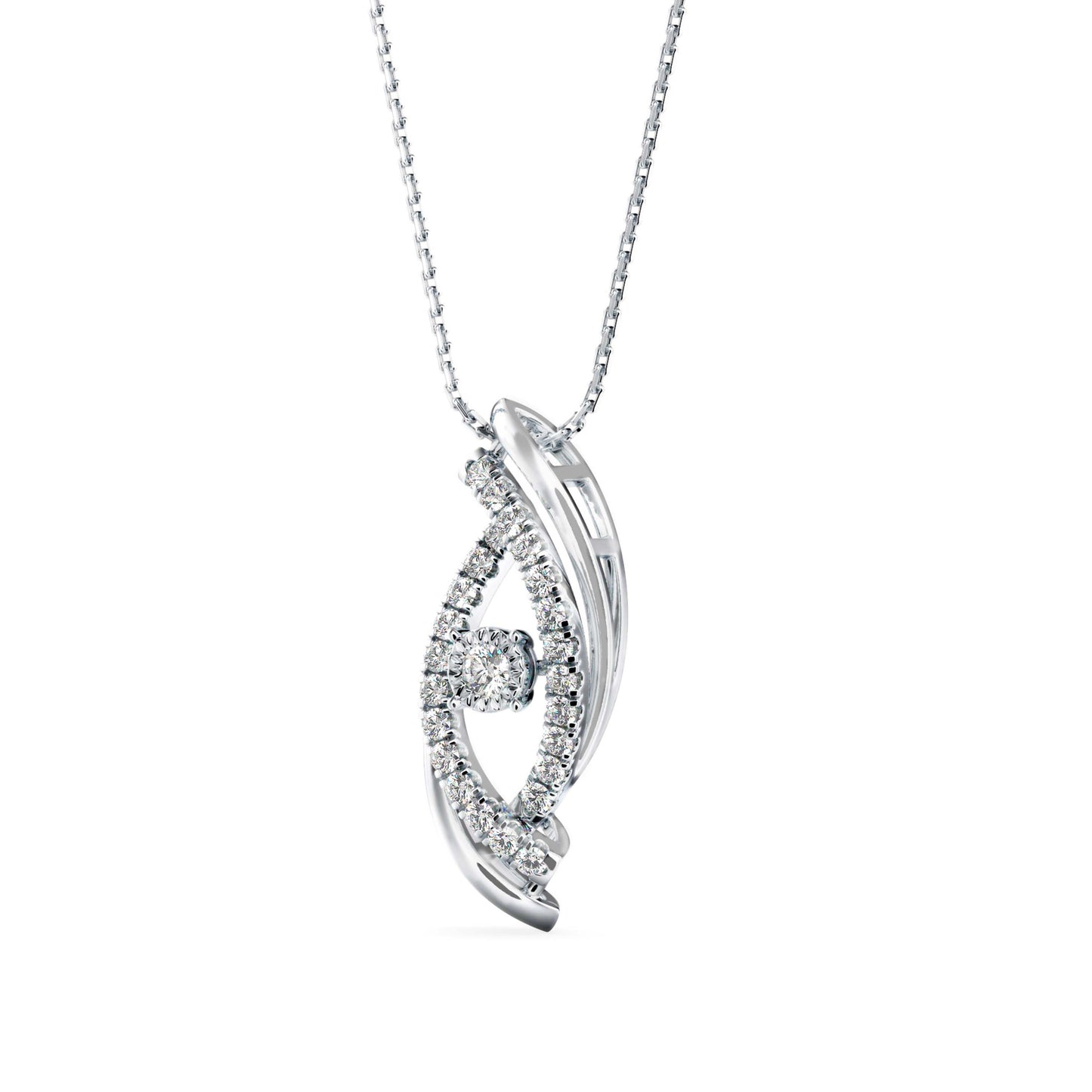 Ezra Diamond Charm Pendant