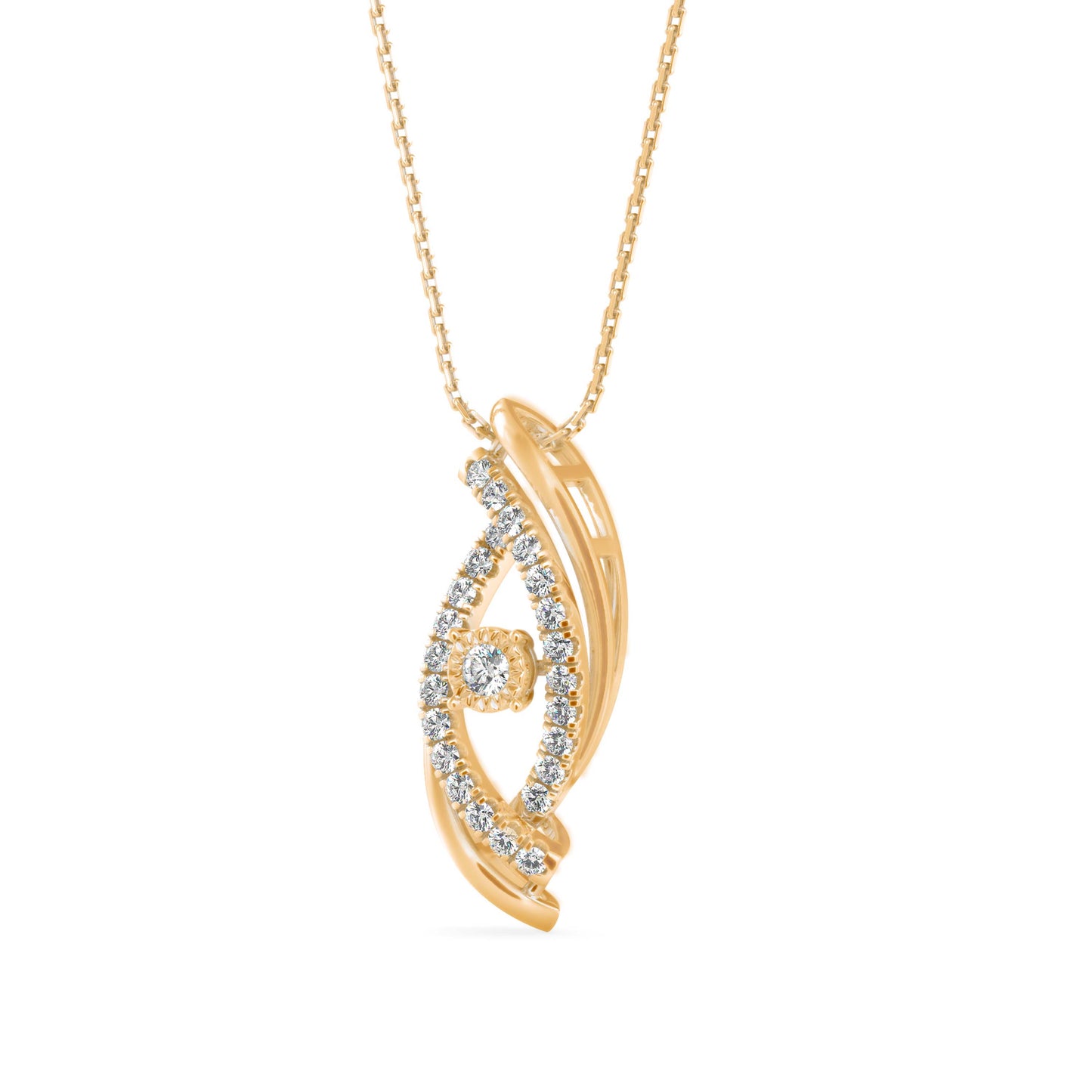 Ezra Diamond Charm Pendant