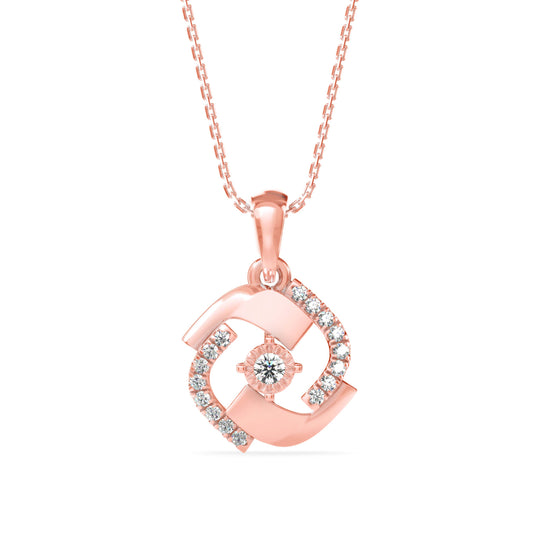 Zoe Charm Diamond Pendant