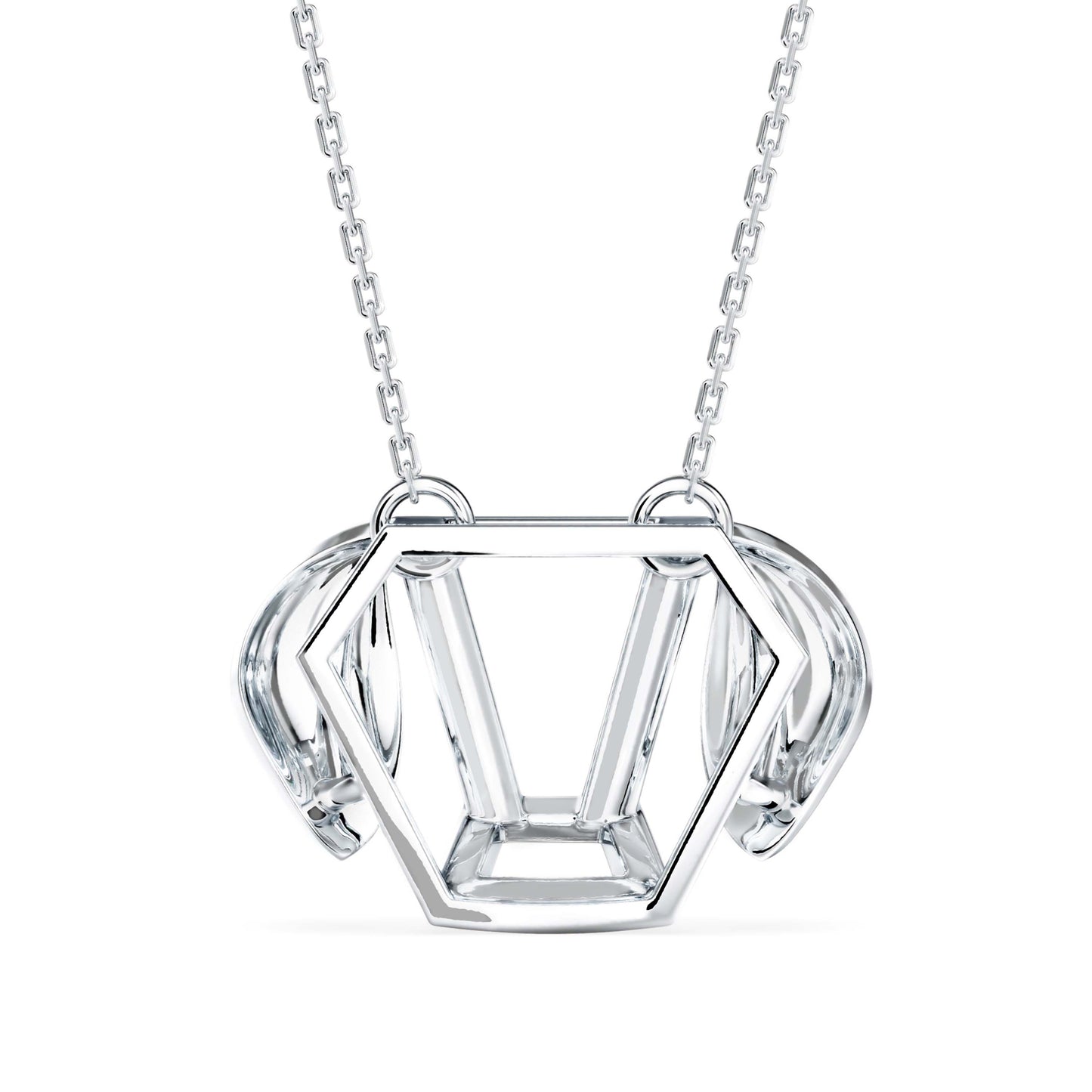 Diner Diamond Charm Pendant