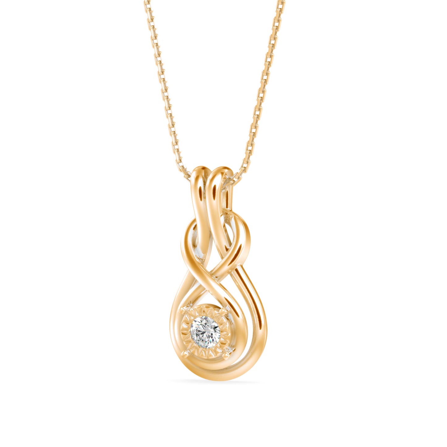 Hebe Diamond Pendant