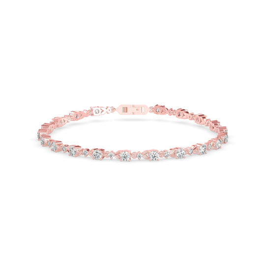 Fluke Diamond Tennis Bracelet