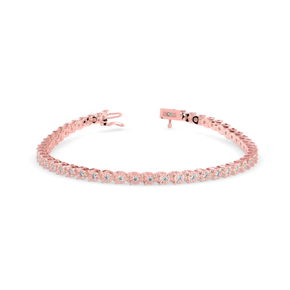 Leslie Diamond Tennis Bracelet