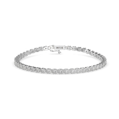 Leslie Diamond Tennis Bracelet