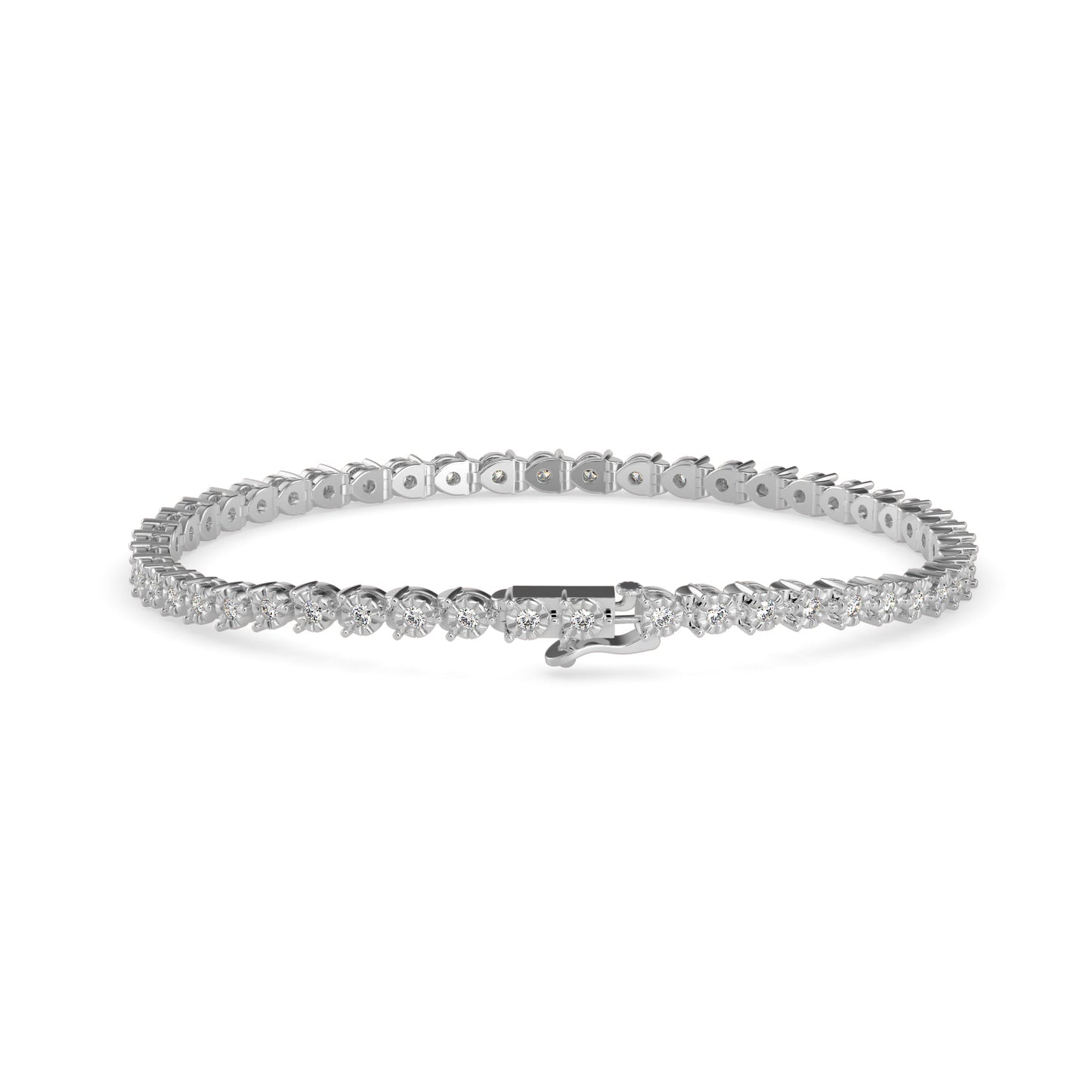 Leslie Diamond Tennis Bracelet