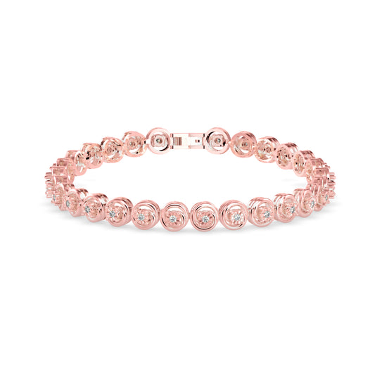 Diamond Flo Tennis Bracelet