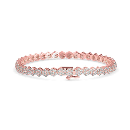 Fortuna Tennis Diamond Bracelet