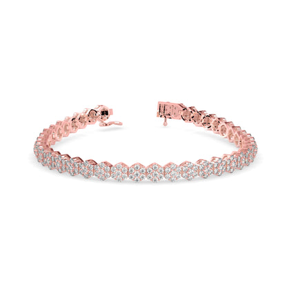 Fortuna Tennis Diamond Bracelet